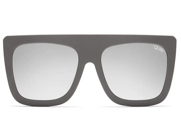 Quay Cafe Racer Grey/Silver Sunglasses