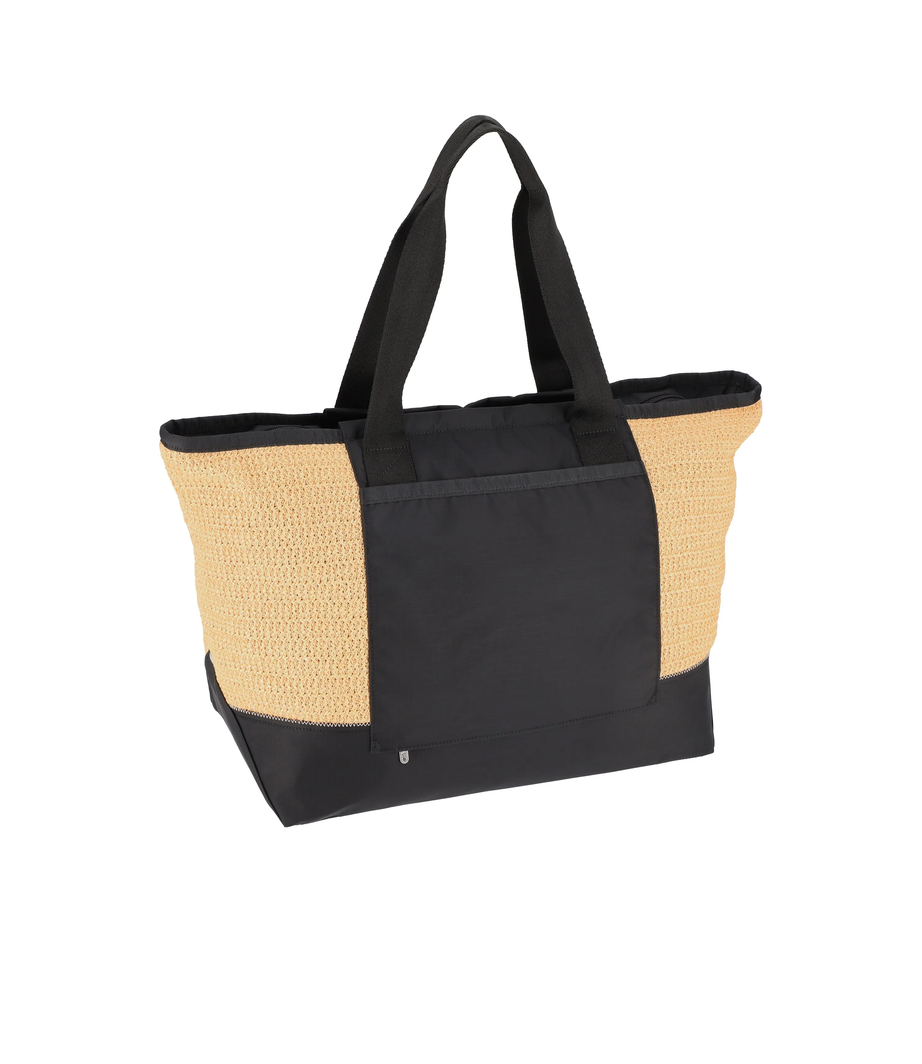 Raffia East/West Tote