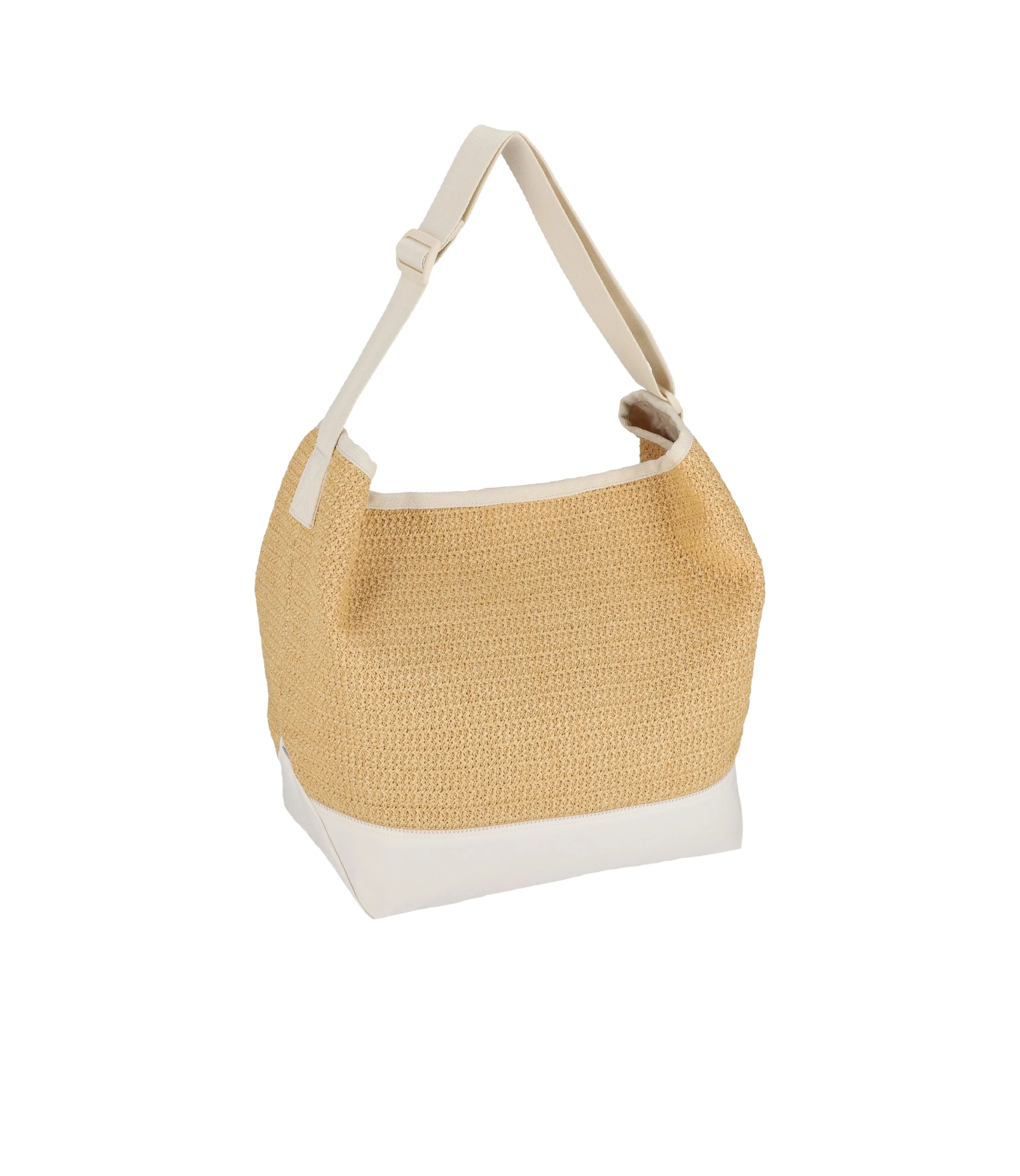 Raffia Large Shoulder Bag