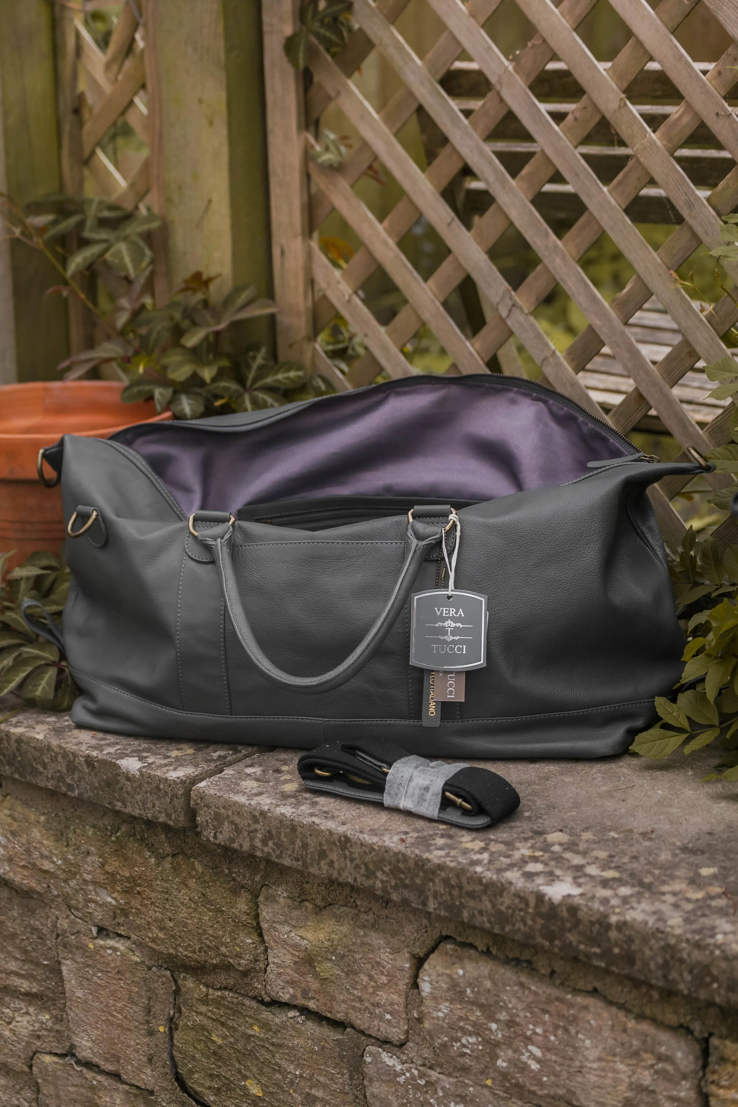 Rambo - Large Soft Leather Holdall Unisex/Mens' NEW VERSION