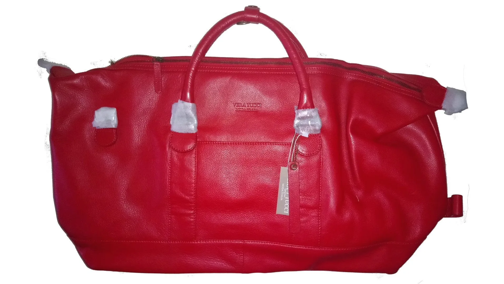 Rambo - Large Soft Leather Holdall Unisex/Mens' NEW VERSION