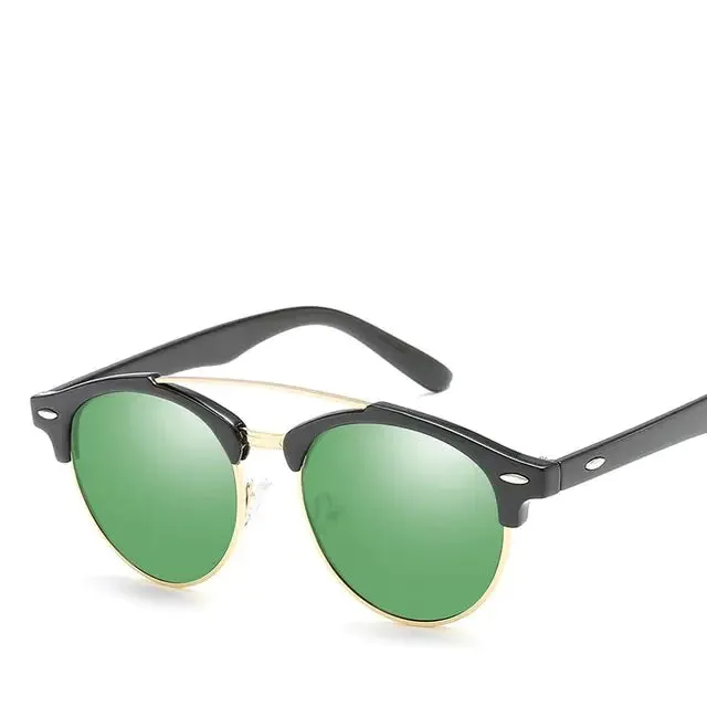 Round Polarized Sunglasses