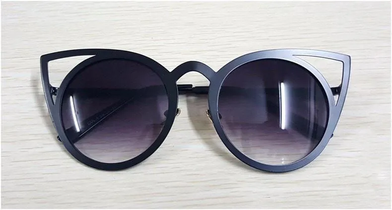 ROYAL GIRL Vintage Cat Eye Sunglasses