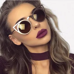 ROYAL GIRL Vintage Cat Eye Sunglasses