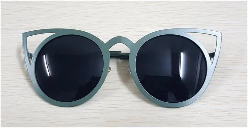 ROYAL GIRL Vintage Cat Eye Sunglasses