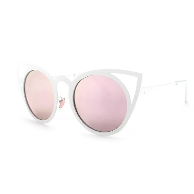 ROYAL GIRL Vintage Cat Eye Sunglasses