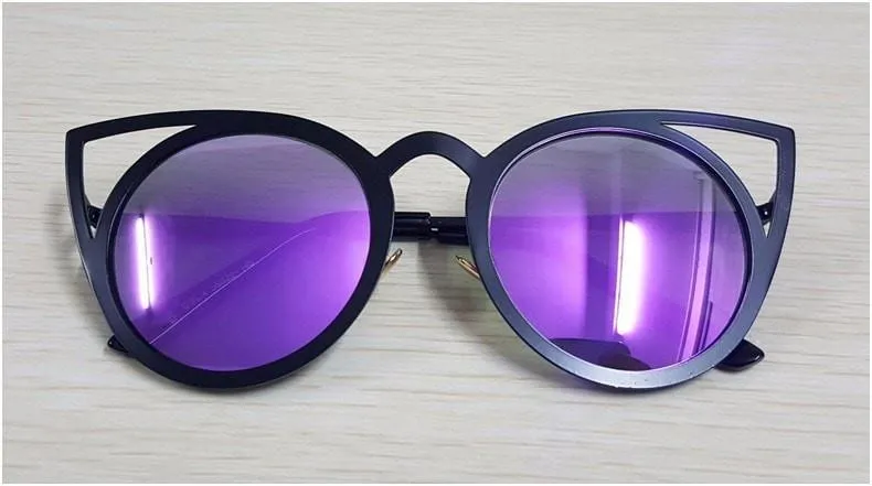 ROYAL GIRL Vintage Cat Eye Sunglasses