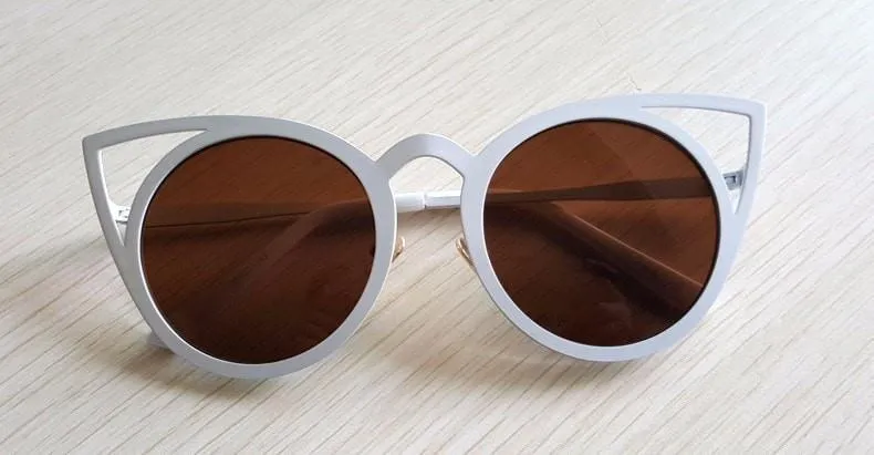 ROYAL GIRL Vintage Cat Eye Sunglasses