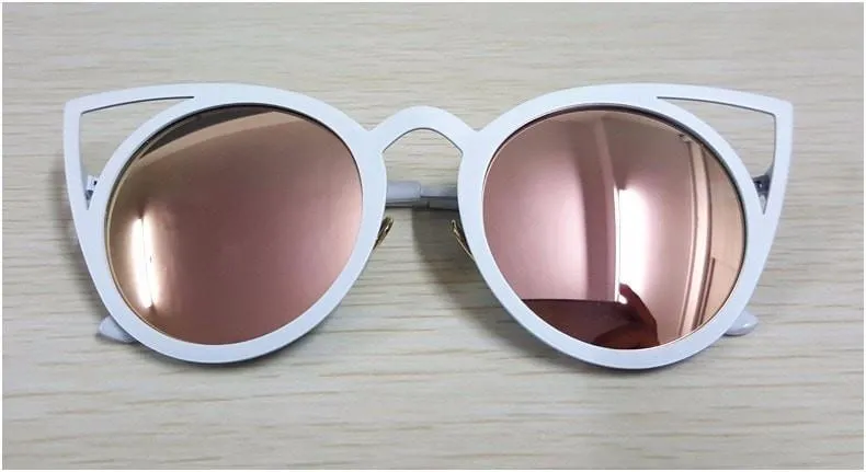 ROYAL GIRL Vintage Cat Eye Sunglasses