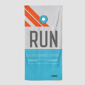 RUN - Beach Towel