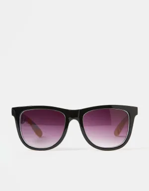 Santa Cruz Opus Dot Sunglasses - Black/Black Rainbow