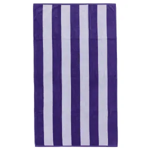 Serena Beach Towel [Purple/White]