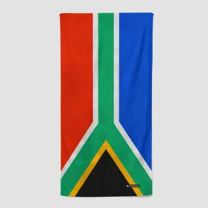 South African Flag - Beach Towel