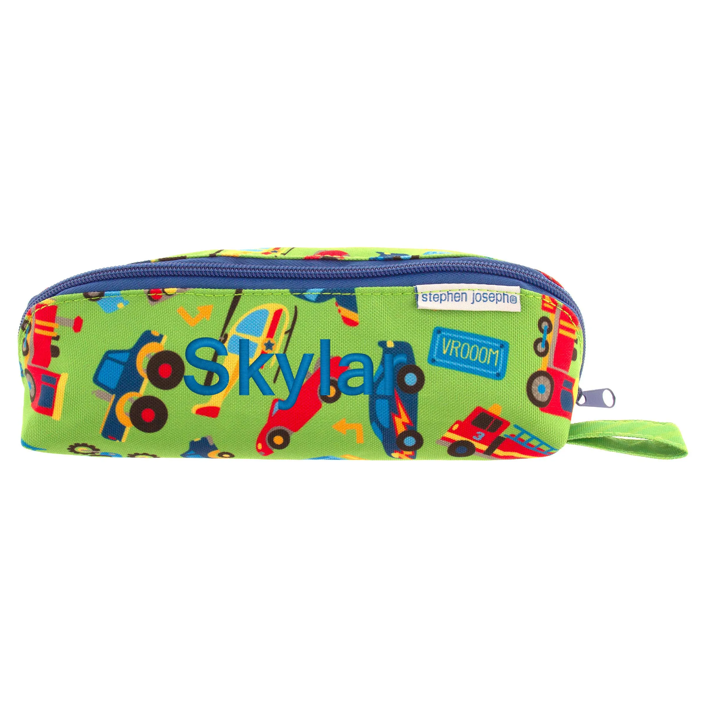 Stephen Joseph All Over Print Pencil Pouch, Transportation