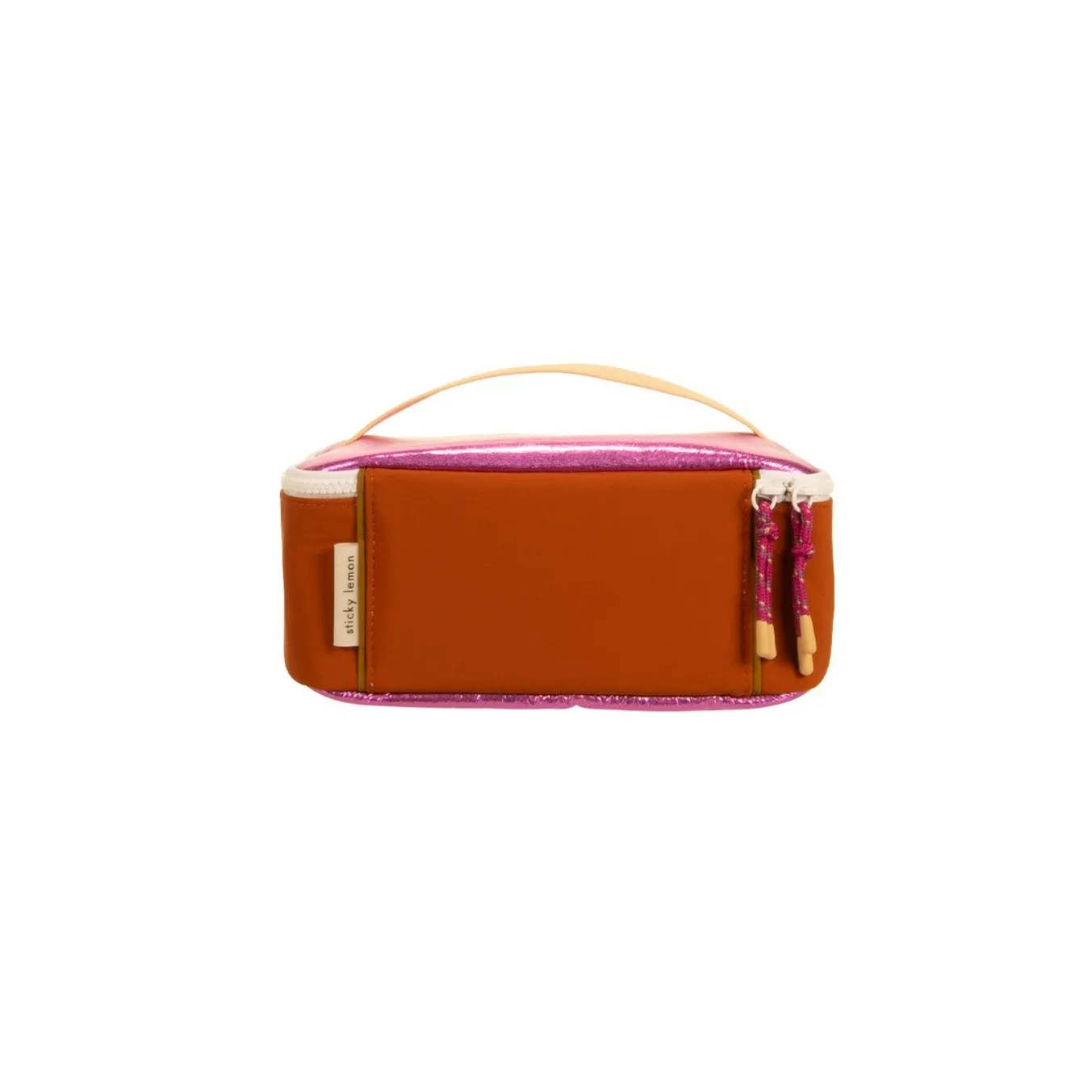 Sticky Lemon Better Together Cooler Bag - Glossy Magenta / Gravel Orange