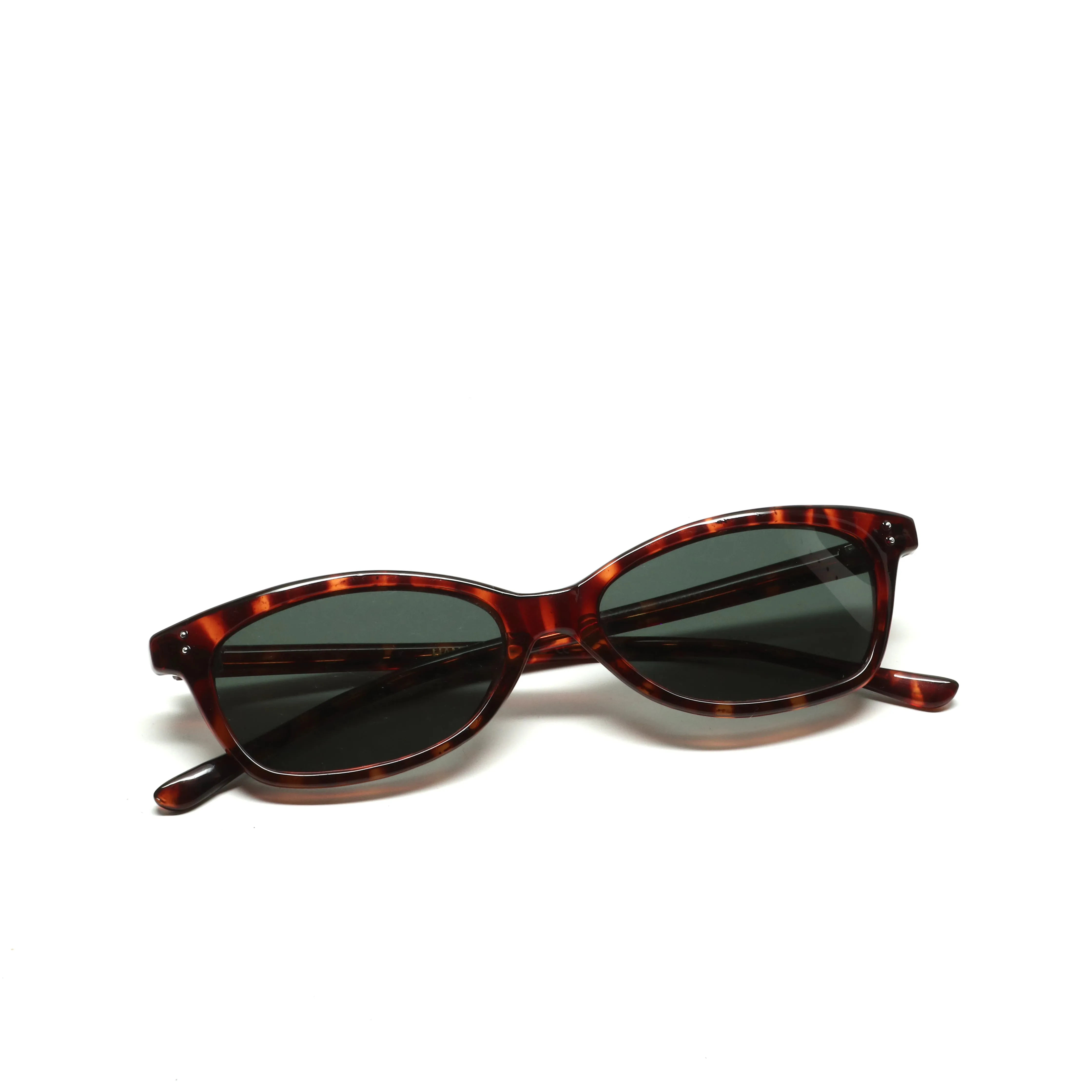 //Style 59// Vintage 90s Triangular Shape Sunglasses - Tortoise