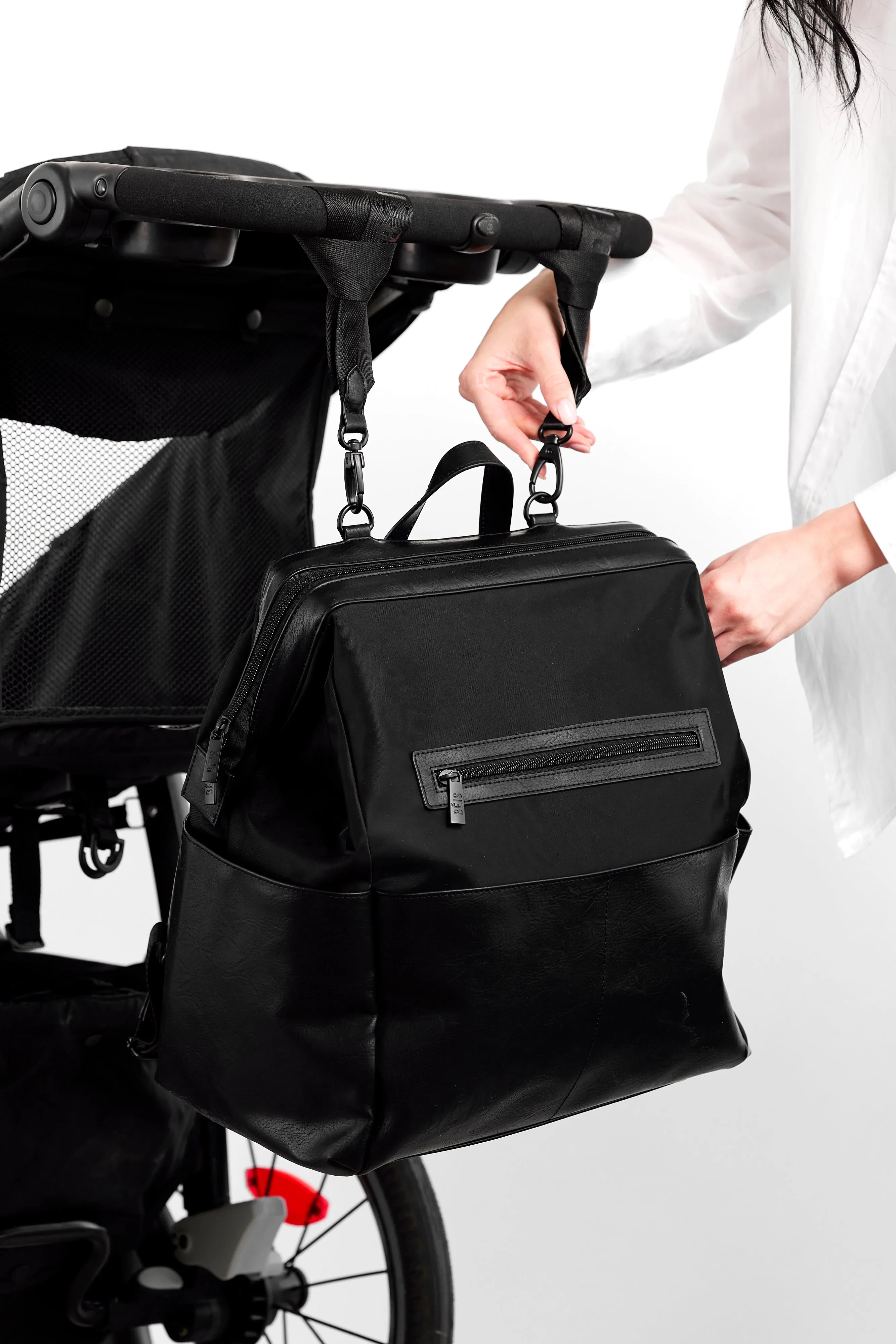 The Backpack Diaper Bag in Black