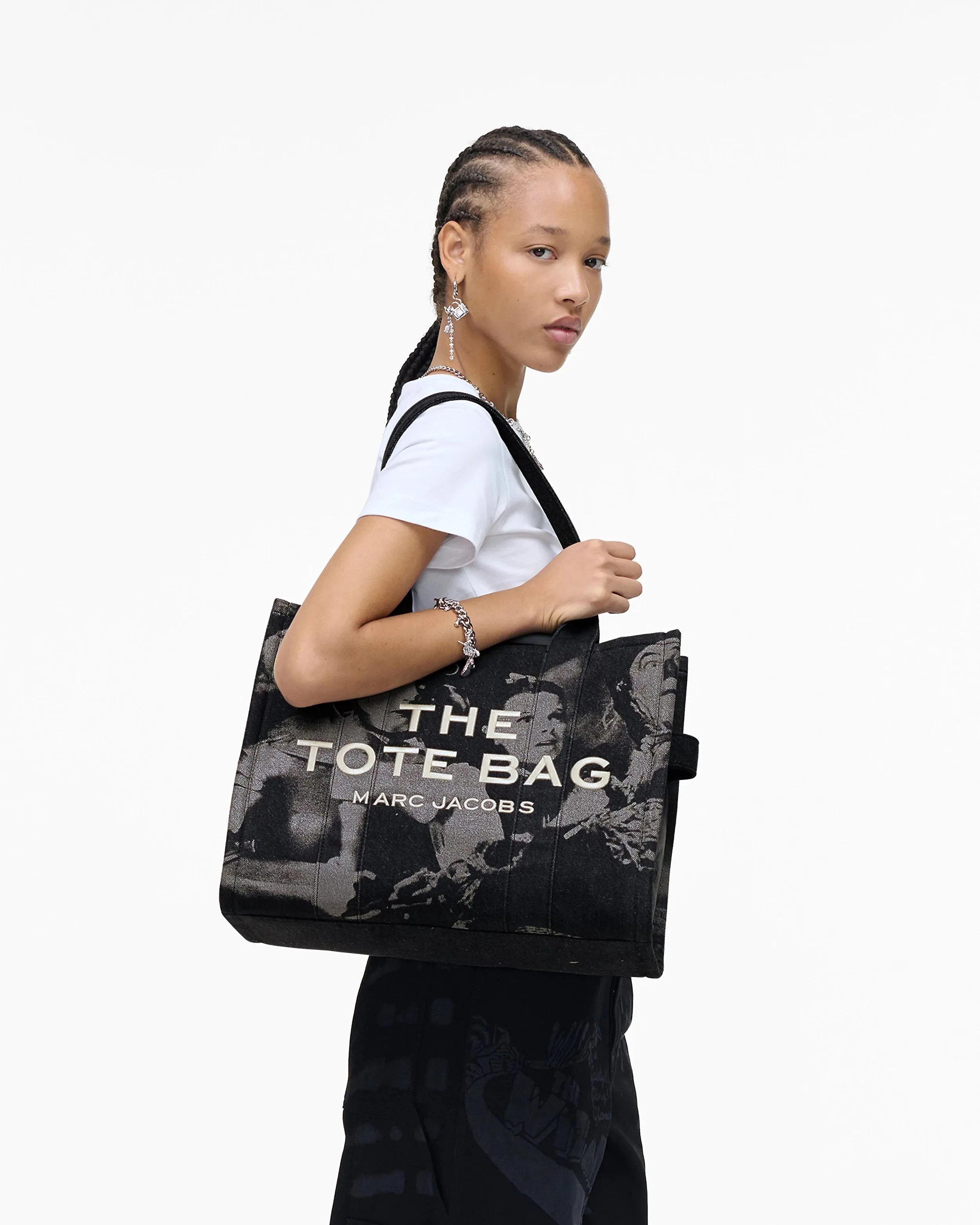 The Friends of Dorothy Denim Large Tote Bag