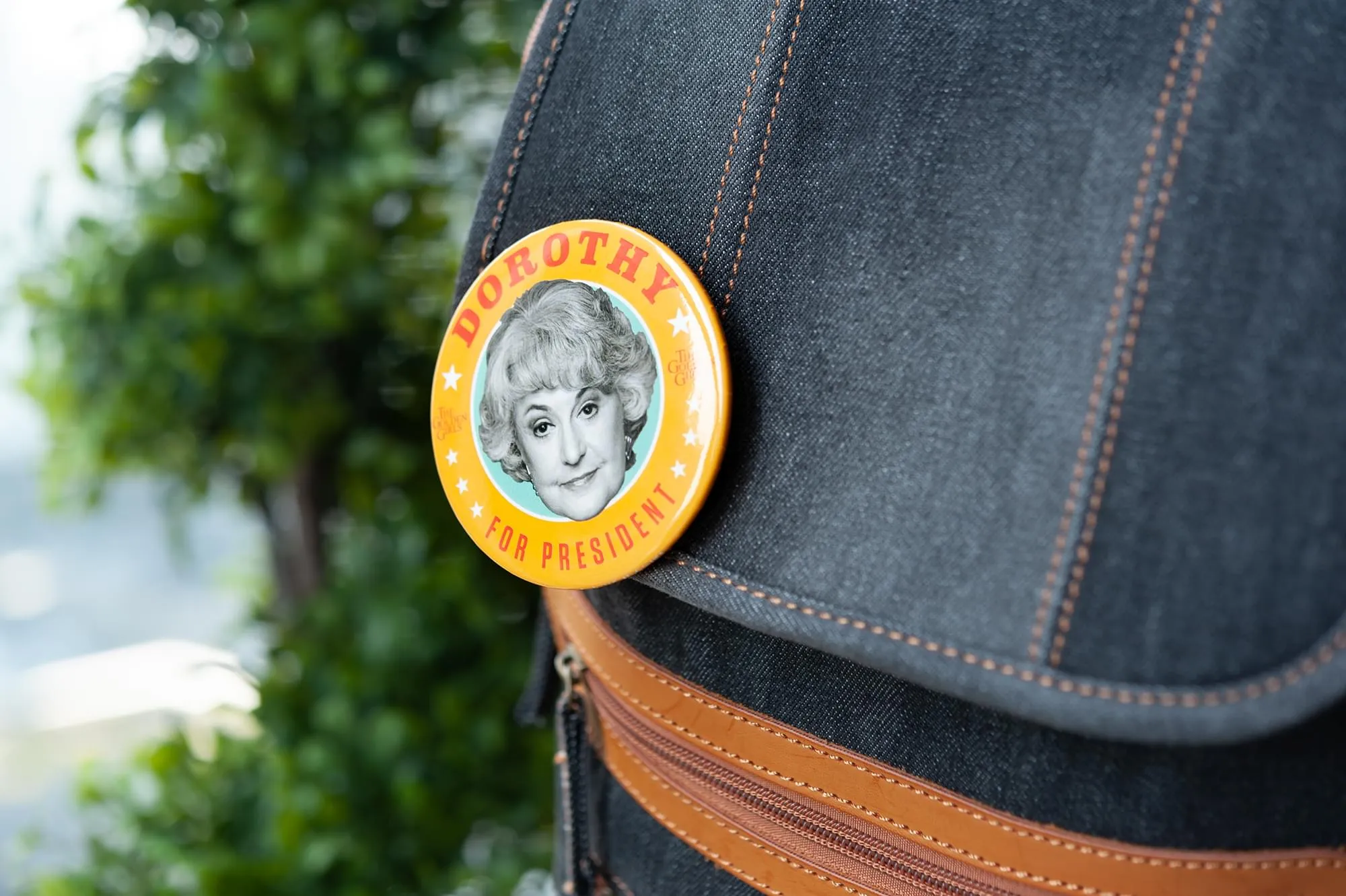 The Golden Girls Dorothy Presidential Campaign Button Pin | Measures 3 Inches