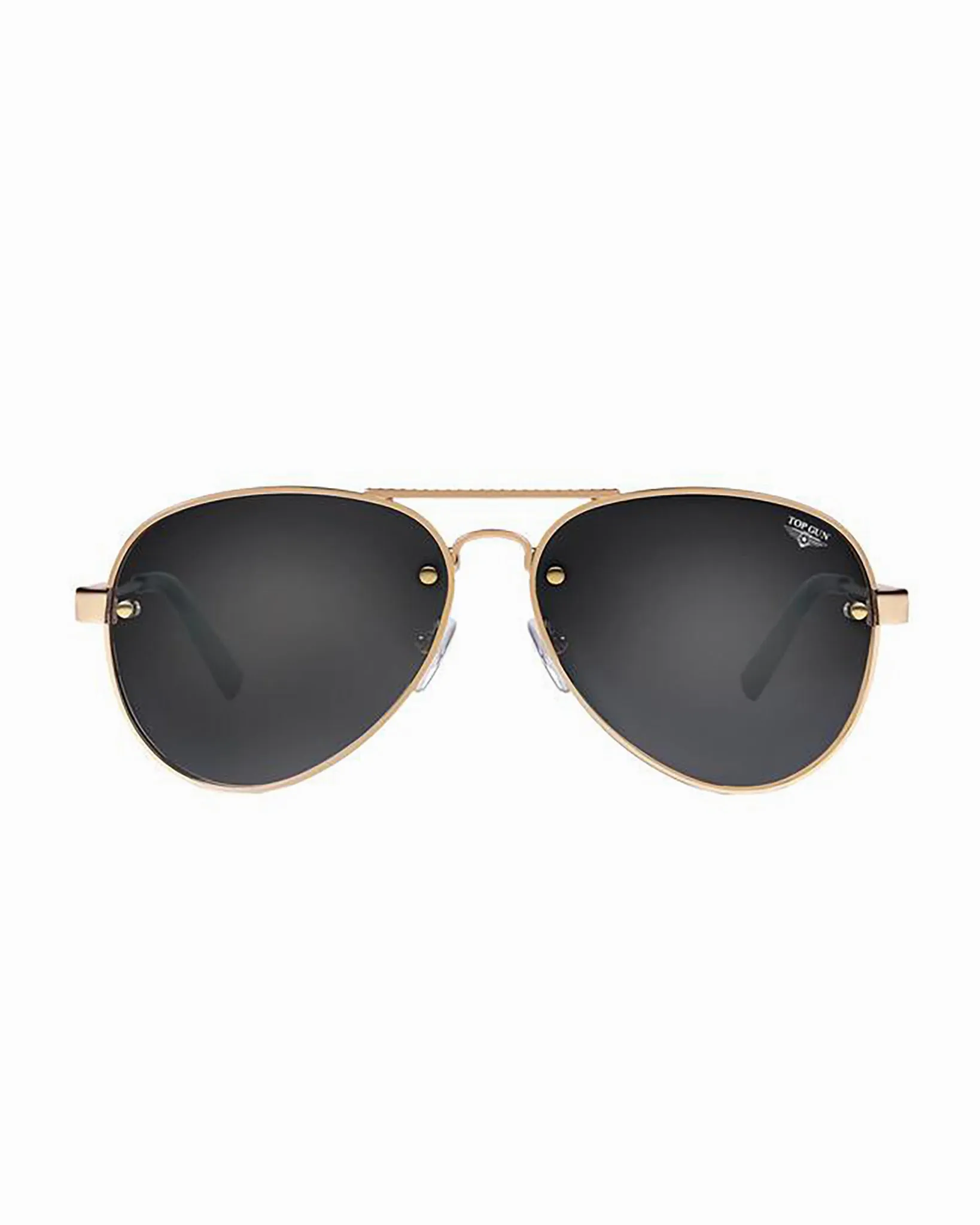 TOP GUN® POLARIZED AVIATOR "RIVET" SUNGLASSES