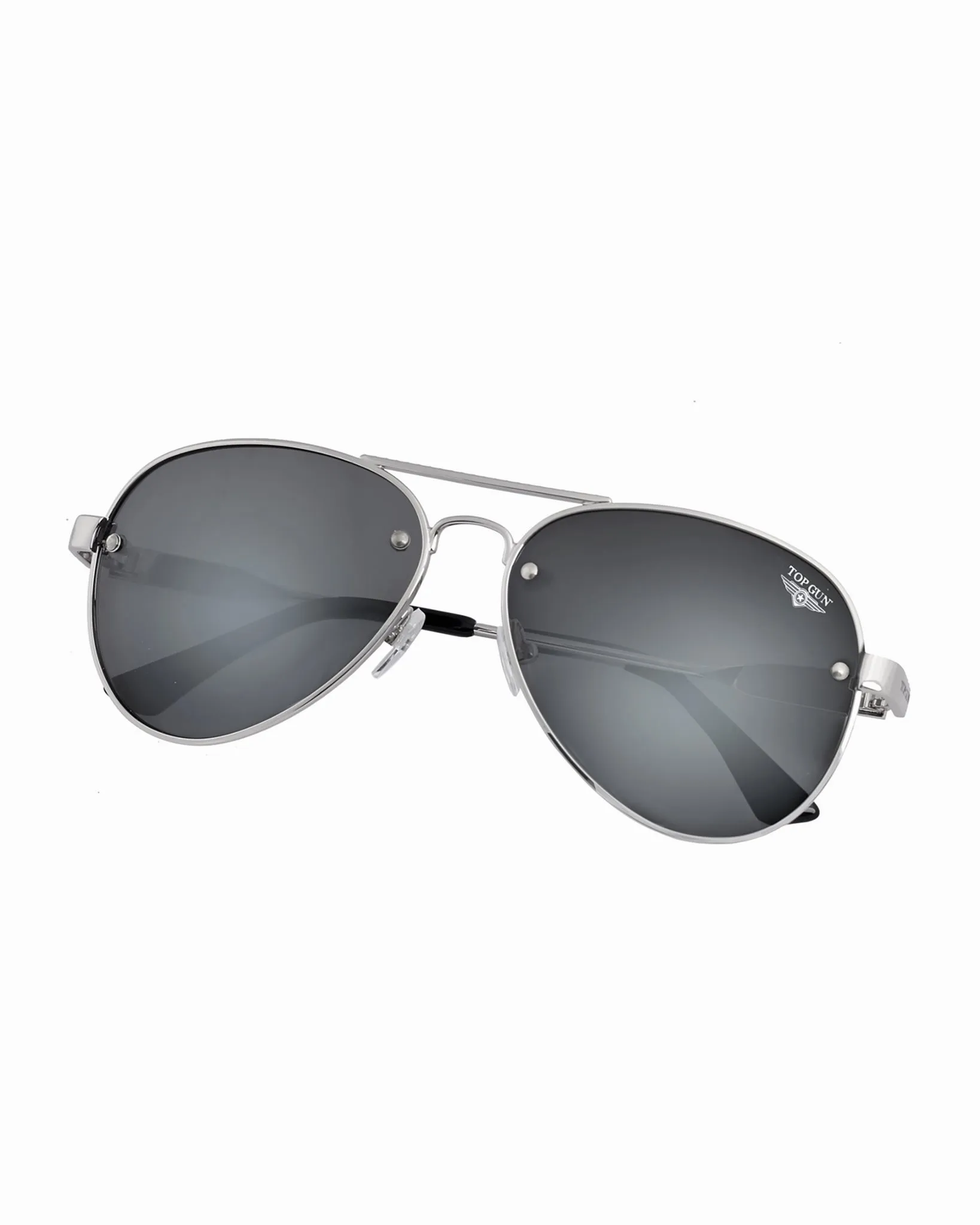 TOP GUN® POLARIZED AVIATOR "RIVET" SUNGLASSES