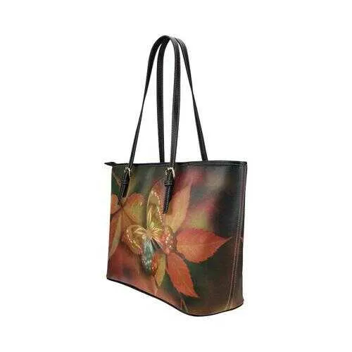 Tote Bags, Brown Butterfly Style Bag