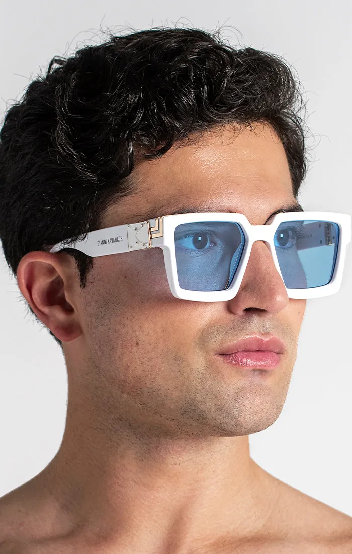 White Fashionista Sunglasses