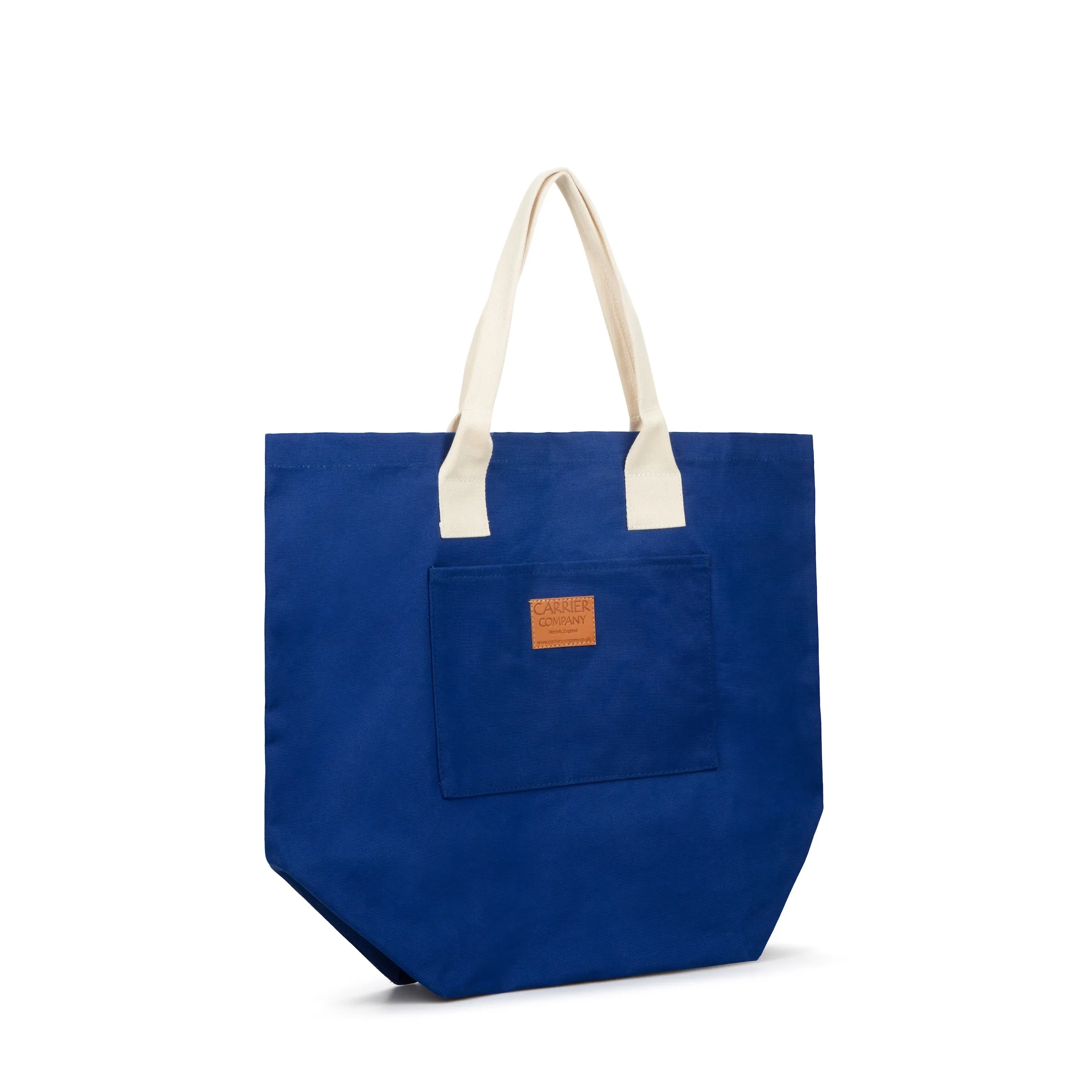 White Handled Beach Bag