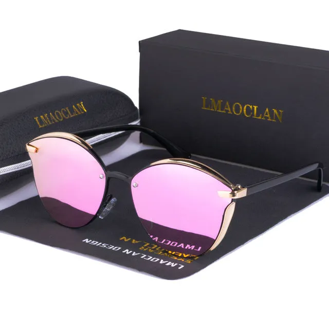 Women Polarized Sunglasses - Fashion Cat Eye Sunglasses