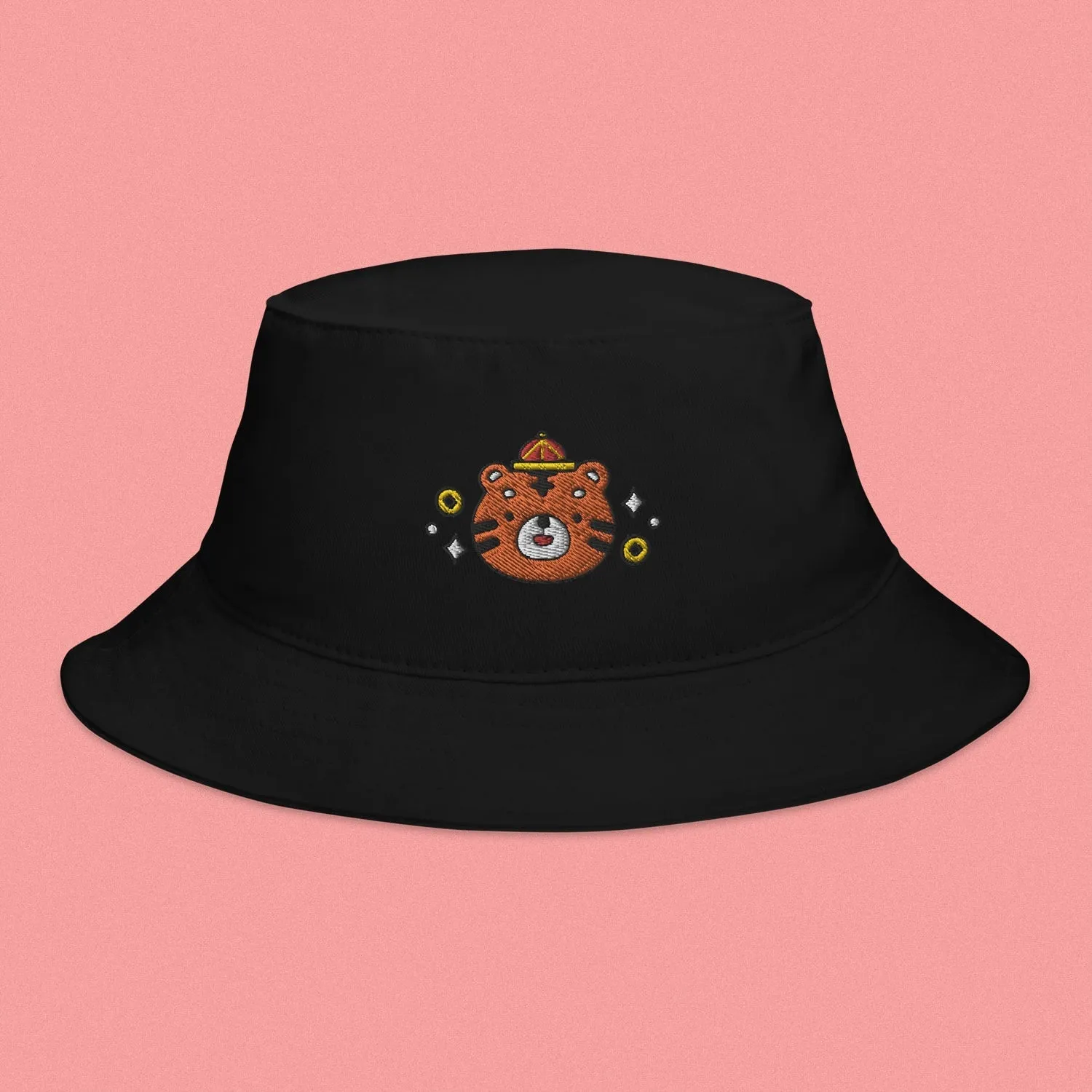 Year of the Tiger Embroidered Bucket Hat