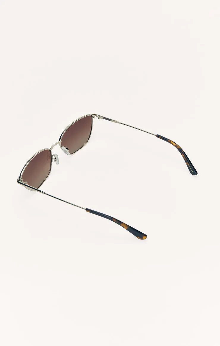 Z SUPPLY Catwalk Polarized Metal Sunglasses