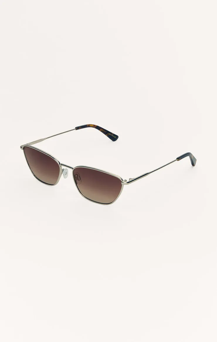 Z SUPPLY Catwalk Polarized Metal Sunglasses